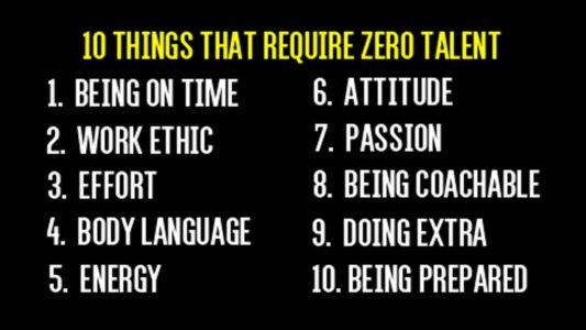 Mastering Success: The Power of Qualities That Require Zero Talent