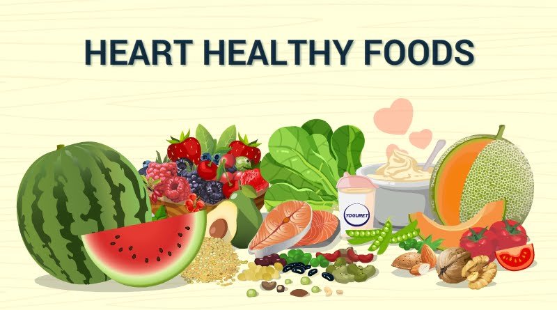 10 Plus Healthy And Powerful Foods For Heart Health