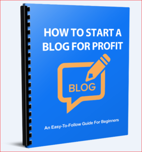 How To Start a Blog For Profit?