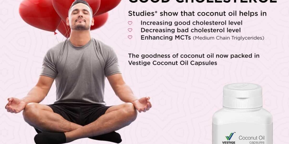 वेस्टीज नारियल तेल कैप्सूल, VESTIGE COCONUT OIL CAPSULES