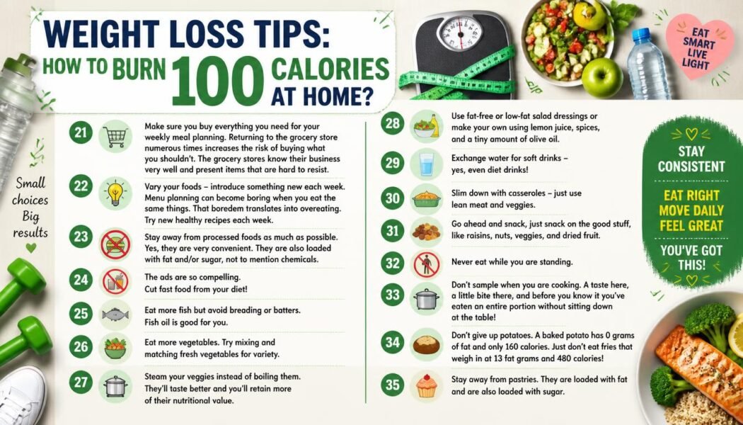 100 Weight Loss Tips | 100 WAYS TO REDUCE AND BURN CALORIES | Weight Loss Tips 4 100 WAYS TO REDUCE AND BURN CALORIES | Weight Loss Tips