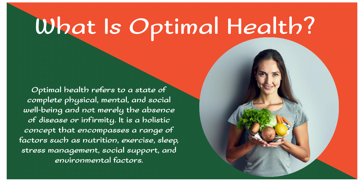 Meaning of Optimal Health: What is Optimal Health? What are the 4 pillars of optimal health?