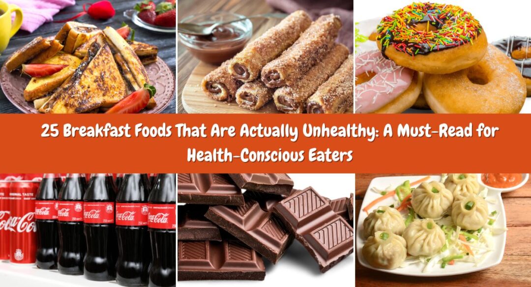 25 Breakfast Foods That Are Actually Unhealthy: A Must-Read for Health-Conscious Eaters