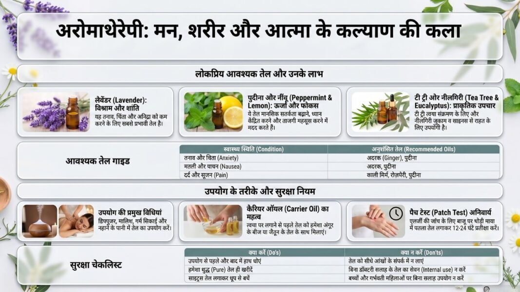 सिर्फ खुशबू नहीं, विज्ञान है: अरोमाथेरेपी के ५ आश्चर्यजनक पहलू जो आपको जानने चाहिए (It's not just scent, it's science: 5 surprising aspects of aromatherapy you should know)