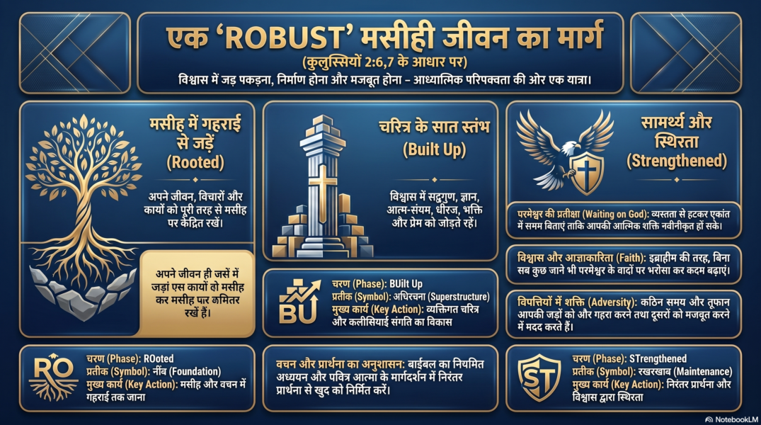 ROBUST जीवन का रहस्य: क्या आपकी नींव हिलाने वाली चुनौतियों के लिए तैयार है? RO-BU-ST