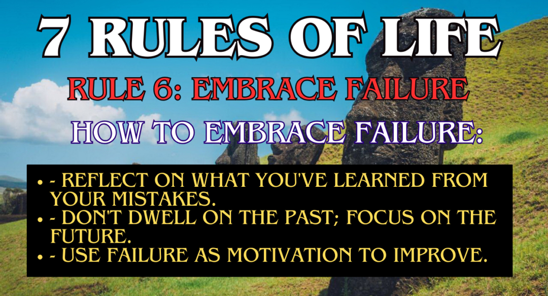 7 Rules of Life 5