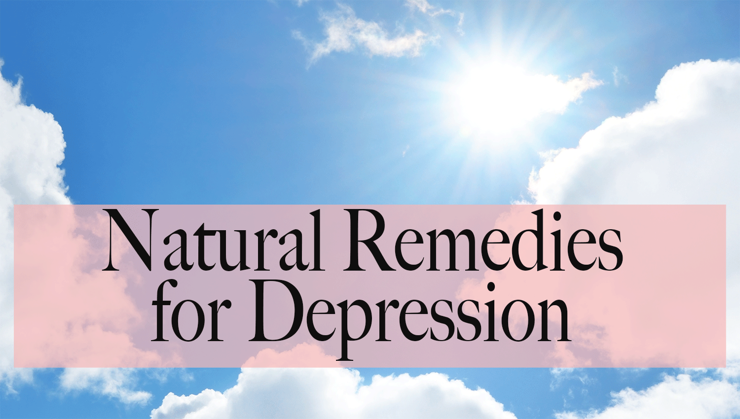 11 herbs and supplements to help fight depression