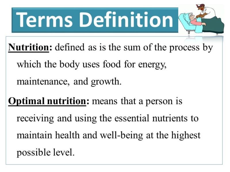 What is Optimal Nutrition?